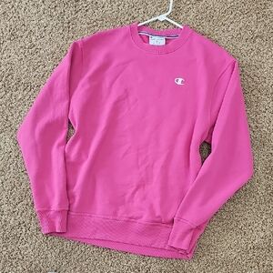 Champion Crewneck Sweater - Vibrant Pink